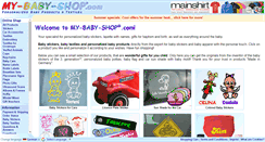 Desktop Screenshot of my-baby-shop.com